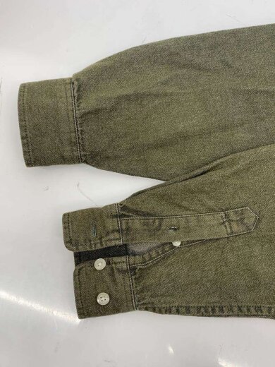 商品画像：25SS/Small Box Denim Shirt/長袖シャツ/S/コットン/KHK 6