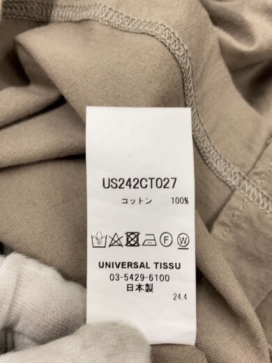 商品画像：長袖カットソー/--/コットン/KHK/無地/us242ct027// 4