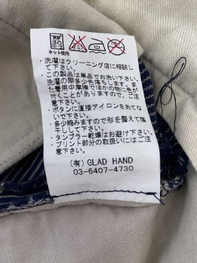 商品画像：ボトム/L/コットン/NVY/ストライプ/GSV-14-AW-34 6