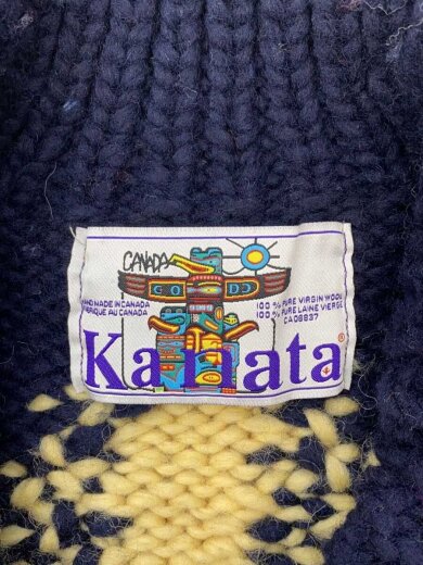 画像：KANATAニット・セーター(厚手)/--/ウール/NVY3