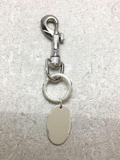 画像：Supreme × TIFFANY&Co.21AW/キーリング/Oval Tag Keyring/キーホルダー/--/SLV/メンズ2
