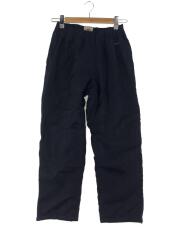 裏起毛サイドジップボトム/M/ナイロン/NVY/無地