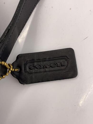 画像：COACHold coachショルダーバッグ/レザー/BLK/3255