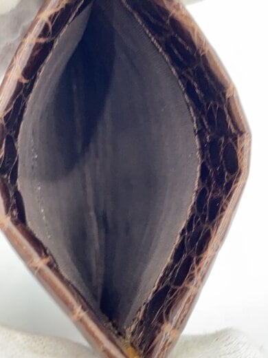 商品画像：VACCARI/コインケース/レザー/BRW/無地/メンズ/ワニ革/2003 3