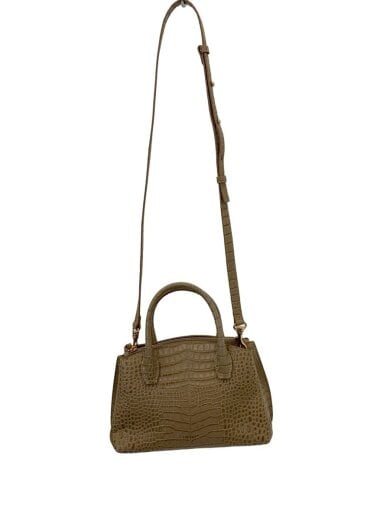 商品画像：IAGUCCI/ハンドバッグ/レザー/CRM/アニマル 1