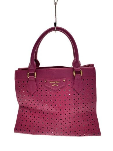 商品画像：ハンドバッグ/レザー/PNK 1