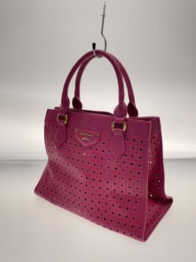 商品画像：ハンドバッグ/レザー/PNK 2