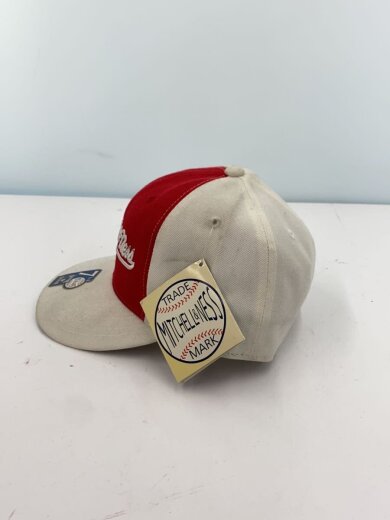 商品画像：キャップ/7 1/4/コットン/WHT/メンズ 2