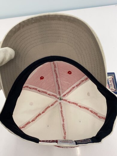 商品画像：キャップ/7 1/4/コットン/WHT/メンズ 4