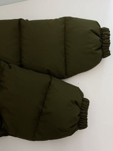 商品画像：ダウンジャケット/M/ポリエステル/KHK/無地/340200 6