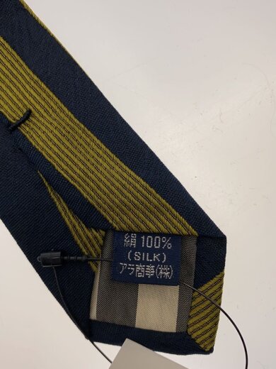 商品画像：ネクタイ/シルク/NVY/ストライプ/メンズ 4