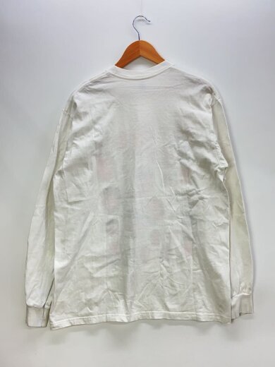 商品画像：19AW/Faces L/S Tee/長袖Tシャツ/L/コットン/WHT 2