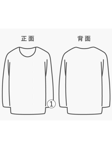商品画像：19AW/Faces L/S Tee/長袖Tシャツ/L/コットン/WHT 6