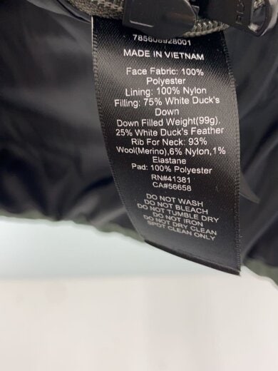 商品画像：ダウンジャケット/S/ポリエステル/GRN/785608928001 4