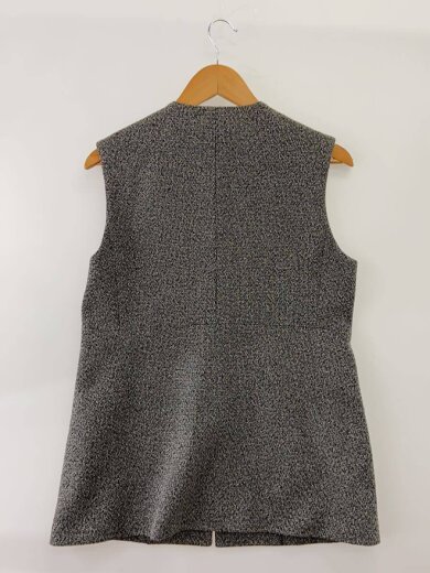 商品画像：ベスト/L/ポリエステル/GRY/無地/1522-162-5378 2