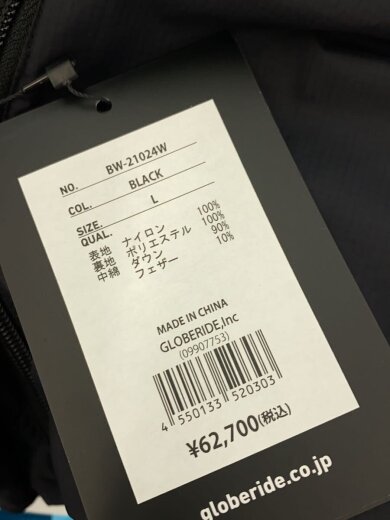 商品画像：ダウンジャケット/L/ナイロン/BLK/BW-21024W 7