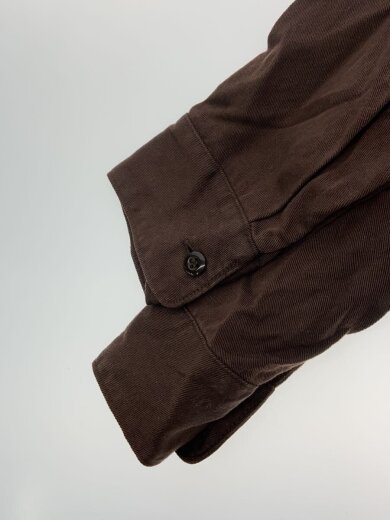 商品画像：長袖シャツ/S/レーヨン/BRW/無地// 5