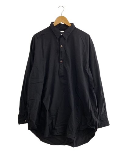 商品画像：長袖シャツ/XL/コットン/BLK/36-11-0585-065// 1