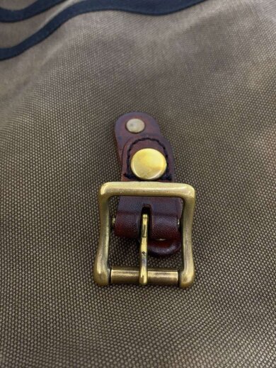 商品画像：キャンバスショルダーバッグ/キャンバス/KHK/無地// 5