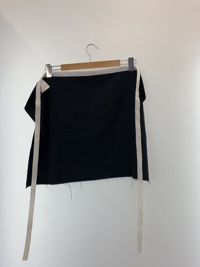 商品画像：02AW/魔女期/クロス巻スカート/ボトム/FREE/コットン/BLK/M33 2