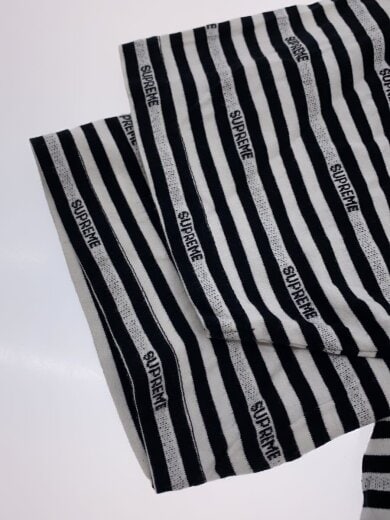 商品画像：Logo Stripe S/S Tee/M/コットン/BLK/ボーダー// 4