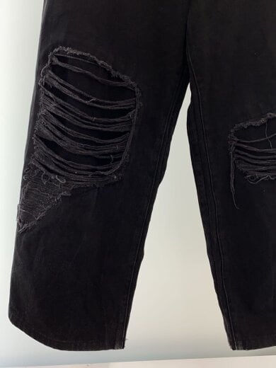商品画像：23ss/Distressed Baggy jeans/30/デニム/BLK/UE63PA200B// 7