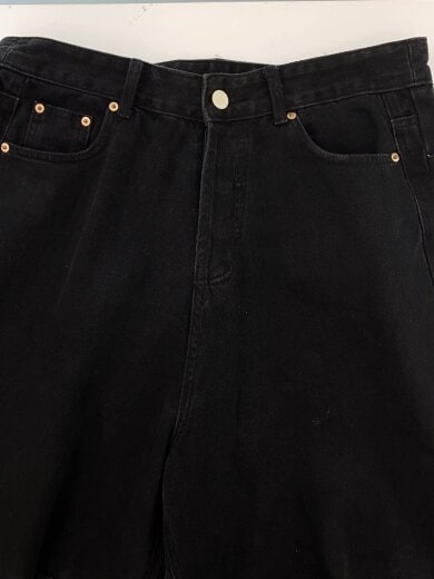 商品画像：23ss/Distressed Baggy jeans/30/デニム/BLK/UE63PA200B// 9