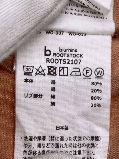 商品画像：Silk Cotton/長袖Tシャツ/2/コットン/BEG/玉虫/roots2107 4