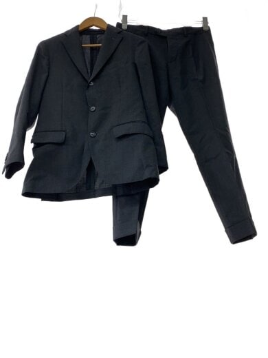 商品画像：スーツ/44/ウール/BLK/無地 1