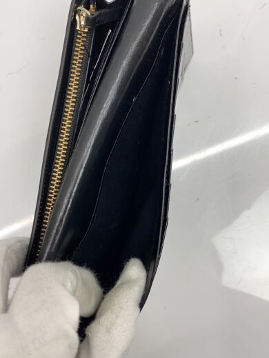 商品画像：長財布/レザー/BLK/メンズ 9