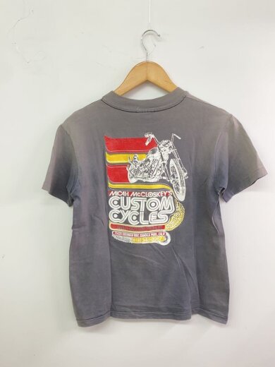 商品画像：Tシャツ/S/コットン/GRY/プリント 2