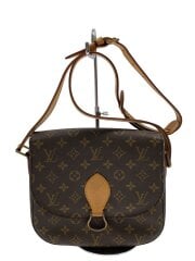 サンクルーGM_モノグラム・キャンバス/PVC/ブラウン