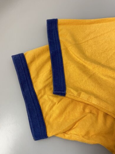 商品画像：Tシャツ/L/コットン/イエロー/プリント/02232CT08/穴あり 5