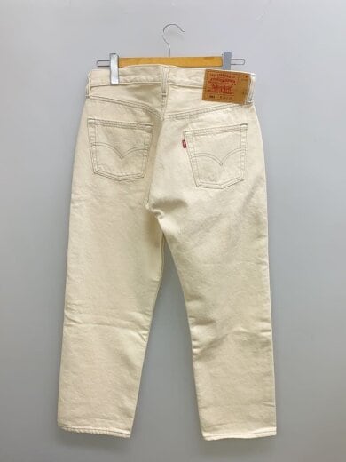 商品画像：ストレートパンツ/34/コットン/クリーム/01年製/USA 2