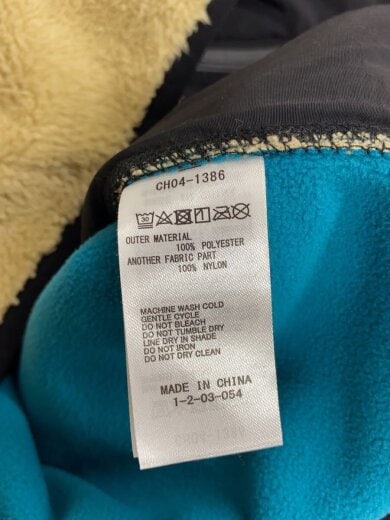 商品画像：フリースジャケット/M/ポリエステル/マルチカラー/CH04-1386// 4