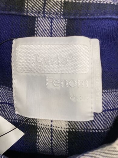 商品画像：長袖シャツ/M/コットン/NVY/チェック// 3