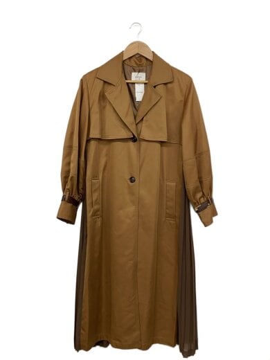 商品画像：トレンチコート/FREE/ポリエステル/CML/無地/01920750150 1