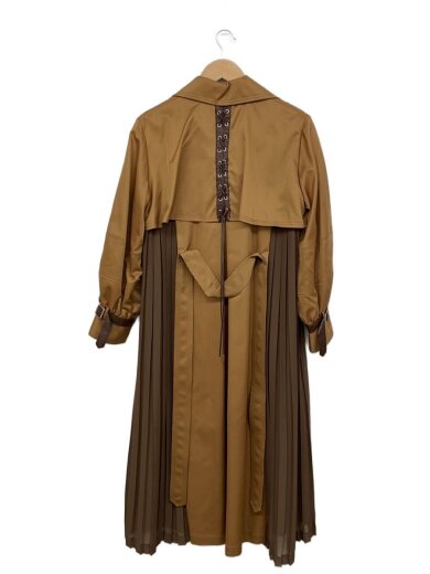 商品画像：トレンチコート/FREE/ポリエステル/CML/無地/01920750150 2