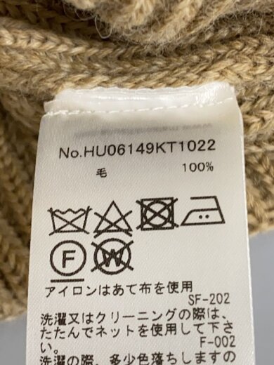 商品画像：ニットキャップ/FREE/ウール/BEG/レディース/HU06149KT1022 5