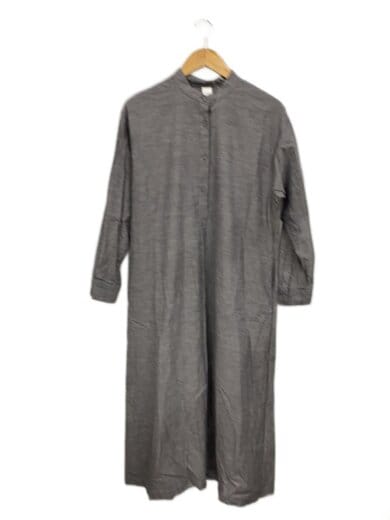 商品画像：長袖ワンピース/FREE/コットン/GRY/GA37-26M008 1