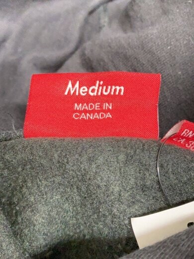 商品画像：22ss/RaisedHandstyleHoodedSweatshirt/パーカー/M/コットン/BLK 4