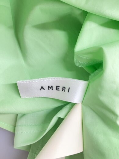 商品画像：半袖ワンピース/S/コットン/GRN/無地/02210590780 3