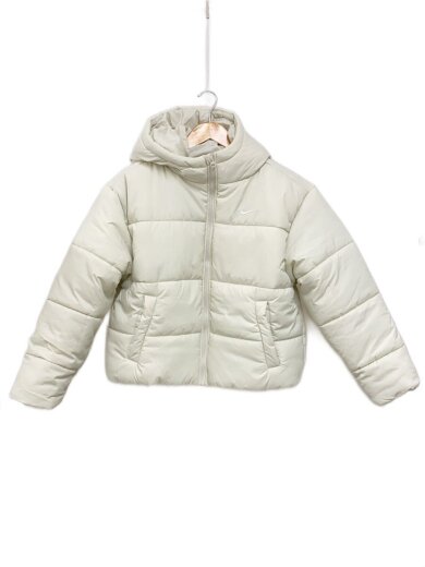 商品画像：ダウンジャケット/XL/ポリエステル/WHT/無地/FZ5900-072 1