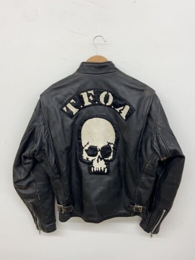 商品画像：シングルライダースジャケット/--/--/BLK/USA製/TFOA 2