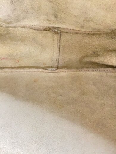 商品画像：トートバッグ/レザー/GRY/内側ヨゴレアリ 6