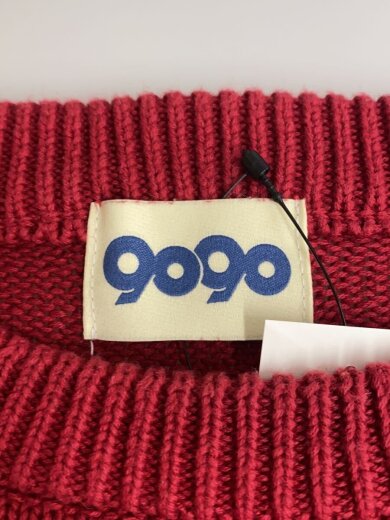 商品画像：ニット・セーター(薄手)/M/コットン/RED 3