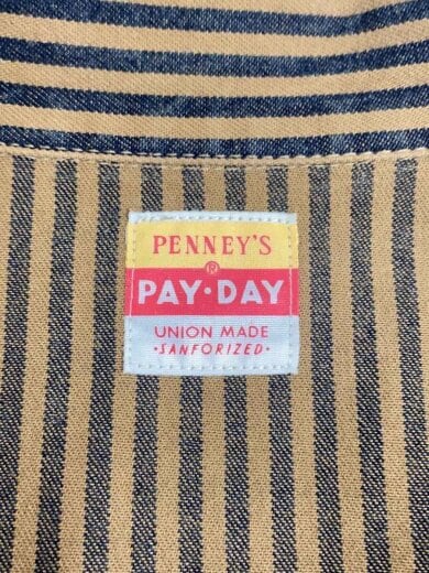 商品画像：ジャケット/M/コットン/CML/ストライプ/81-3-6450-4900 3