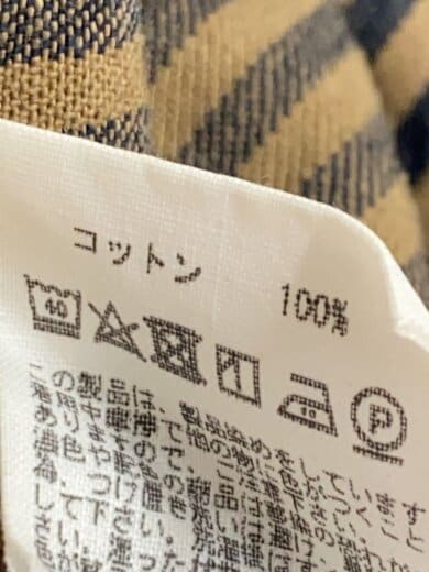 商品画像：ジャケット/M/コットン/CML/ストライプ/81-3-6450-4900 5