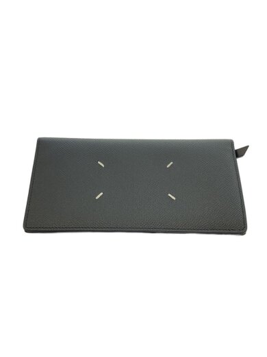 商品画像：長財布/レザー/BLK/無地/メンズ/SA1UI0021// 1