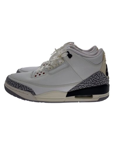 商品画像：AIR JORDAN 3 RETRO_エアジョーダン 3 レトロ/27cm/WHT 1